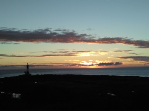 Sunrise over Mew Island